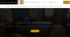 Desktop Screenshot of crownhotel-bawtry.com
